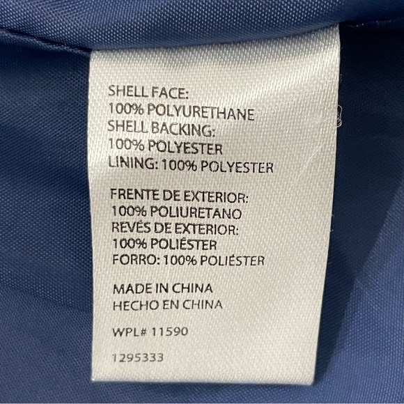 Weatherproof Vintage Women’s Rain Jacket Size Small Blue. Hood. Front Pockets - Picture 8 of 10